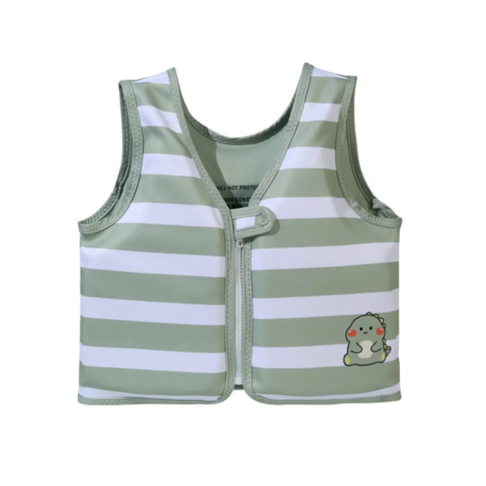 Kids Buoyancy Swim Vest | Cartoon Inflation-Free Float Jacket