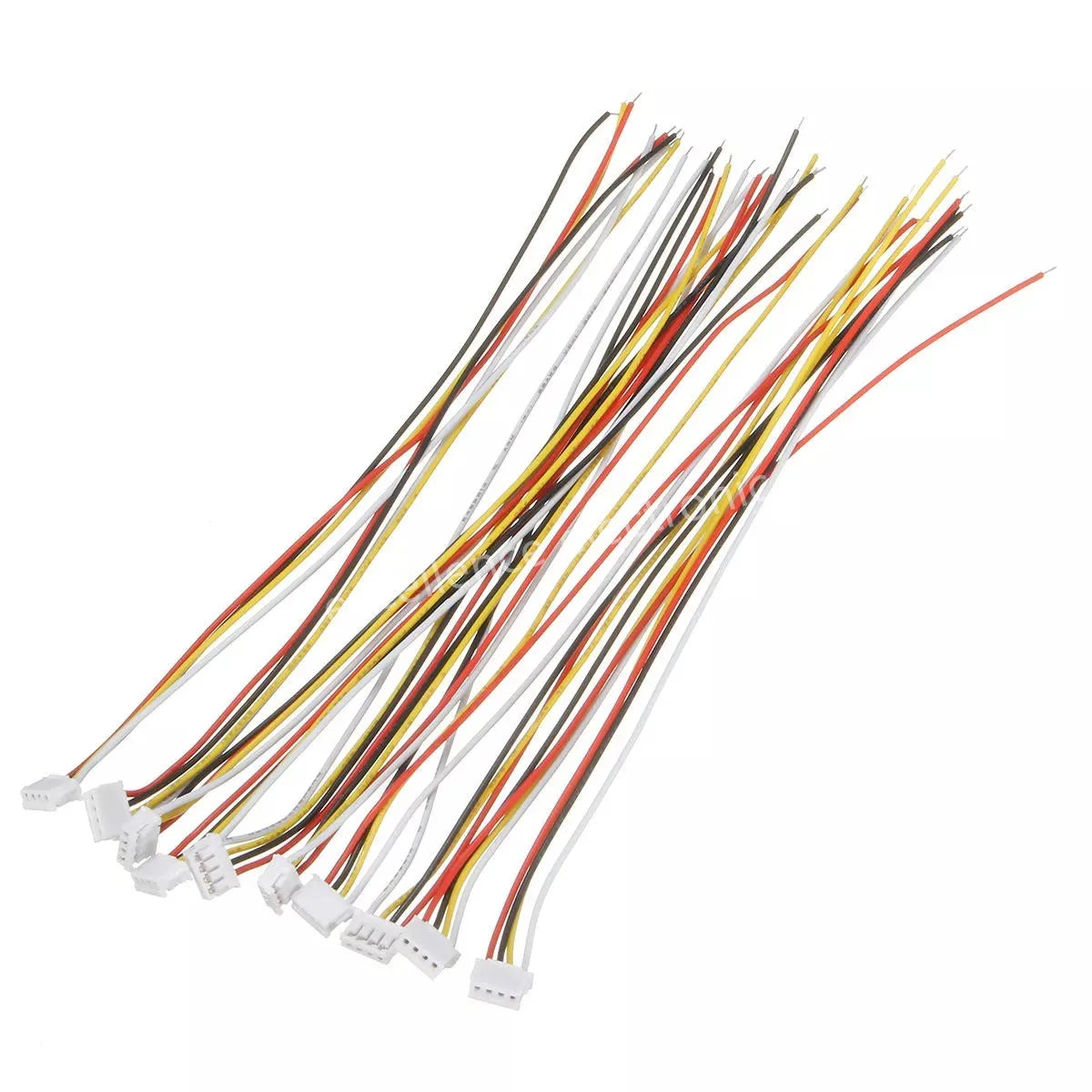 100 Sets JST ZH 1.5mm 4-Pin Female Connector Plug with Wire and Male Connector Peaceful Pleasures Health and Wellness