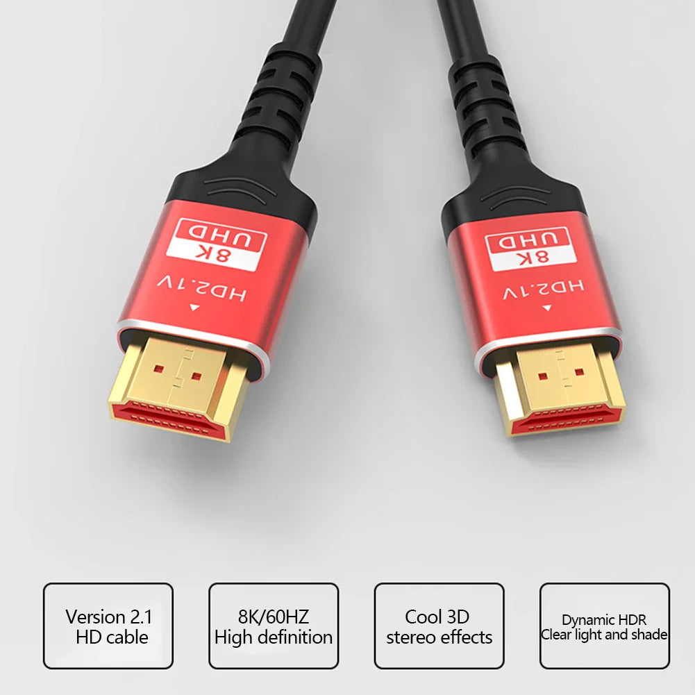 HDMI 2.1 Cable 8K 60Hz 4K 120Hz 48Gbps – 1M to 5M