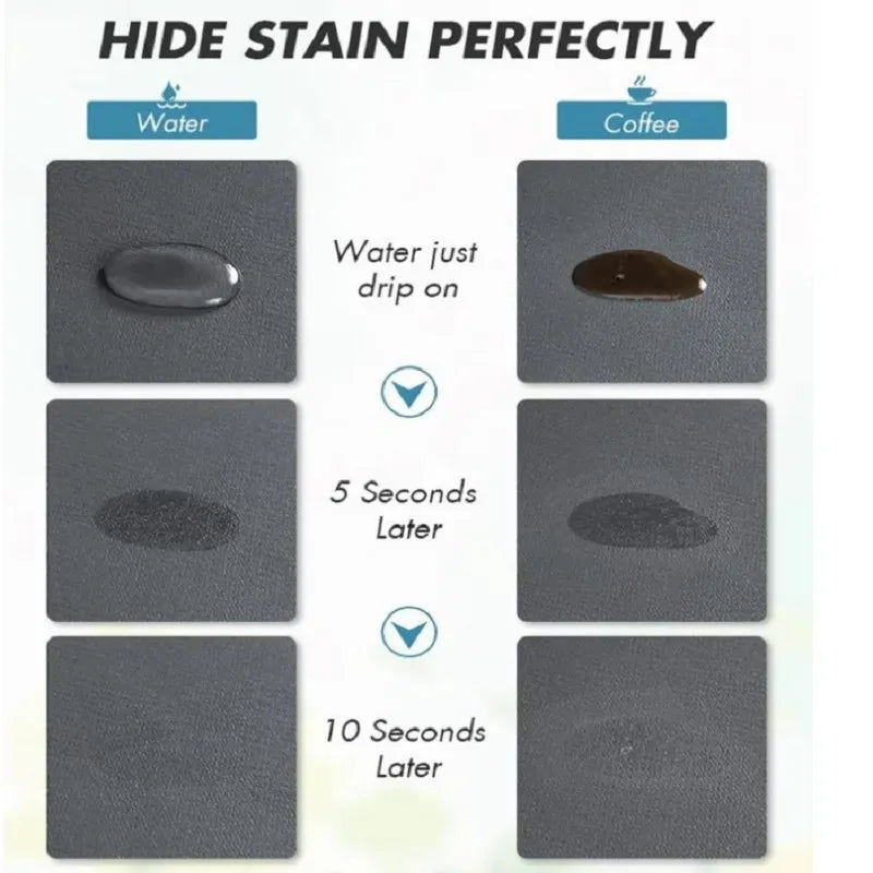 Coffee Mat - Coffee Bar Mat for Countertops | Coffee Bar Accessories Fit Under Coffee Maker Machine | Absorbent Hide Stain Rubbe Peaceful Pleasures Health and Wellness