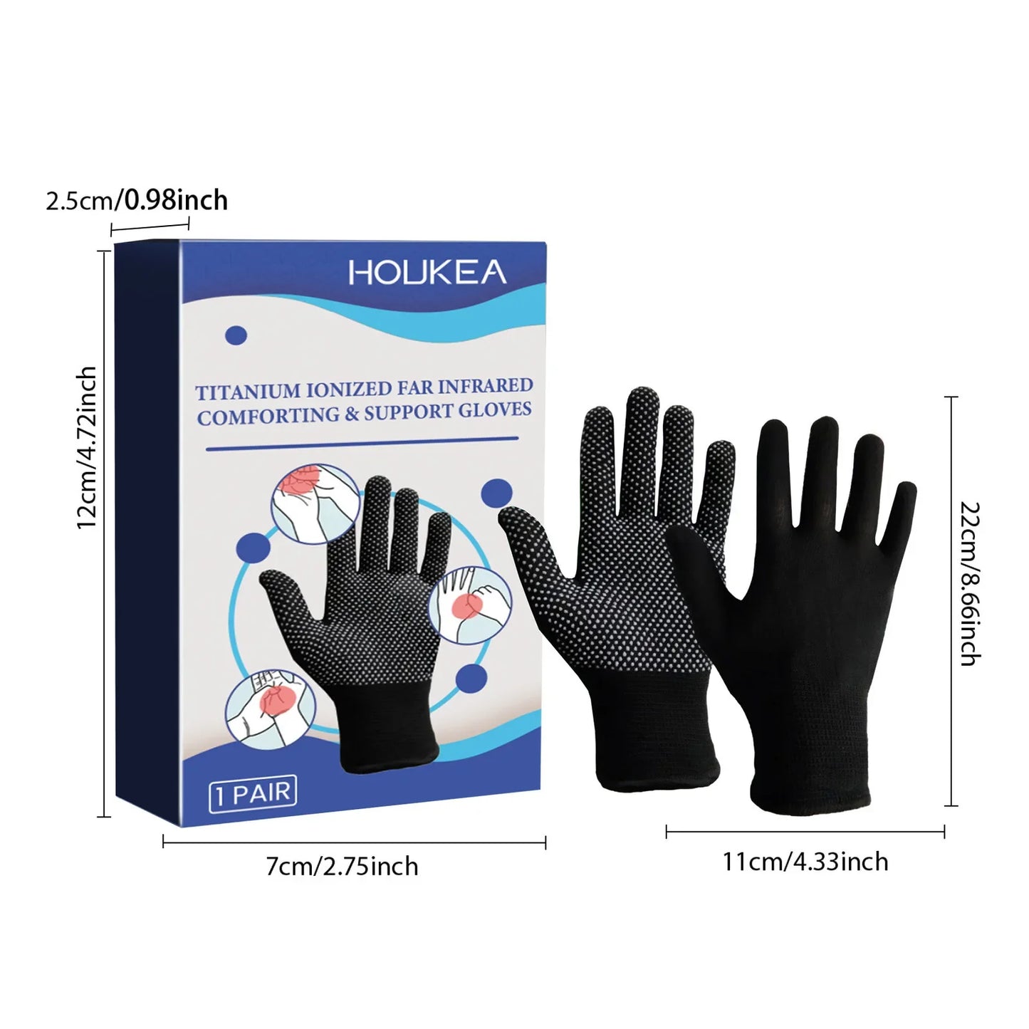 Compression Hand Gloves – Wrist & Joint Support Women & Men