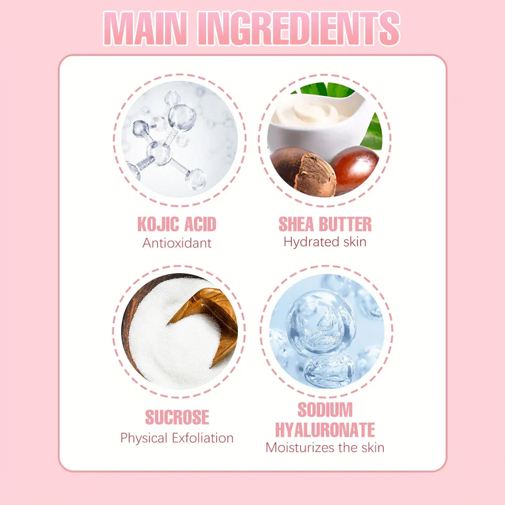 SUYARUN Kojic Acid Body Scrub – Brightening & Dark Spot Care