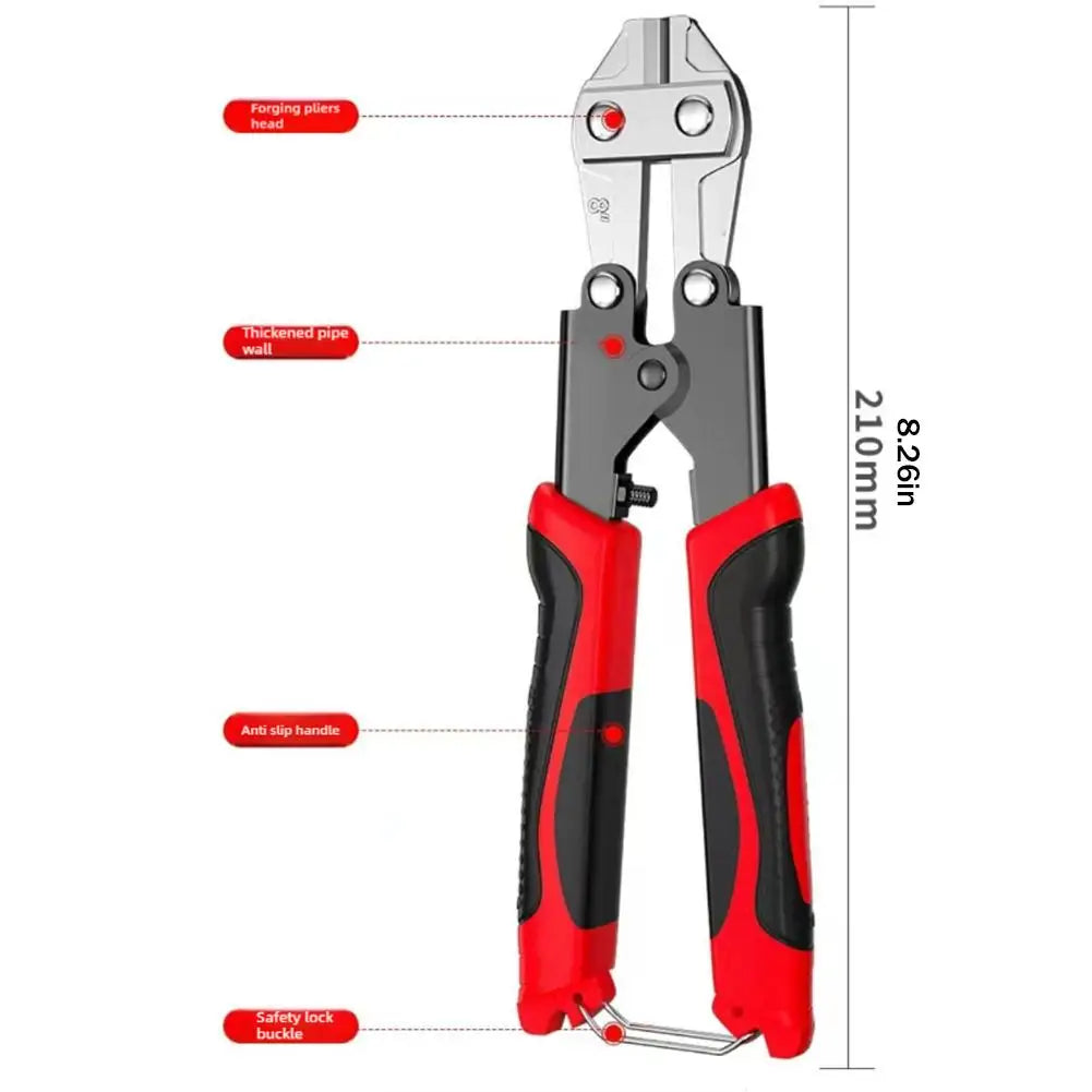 Mini Industrial Bolt Cutters – Steel Wire, Chain & Mesh Cutter