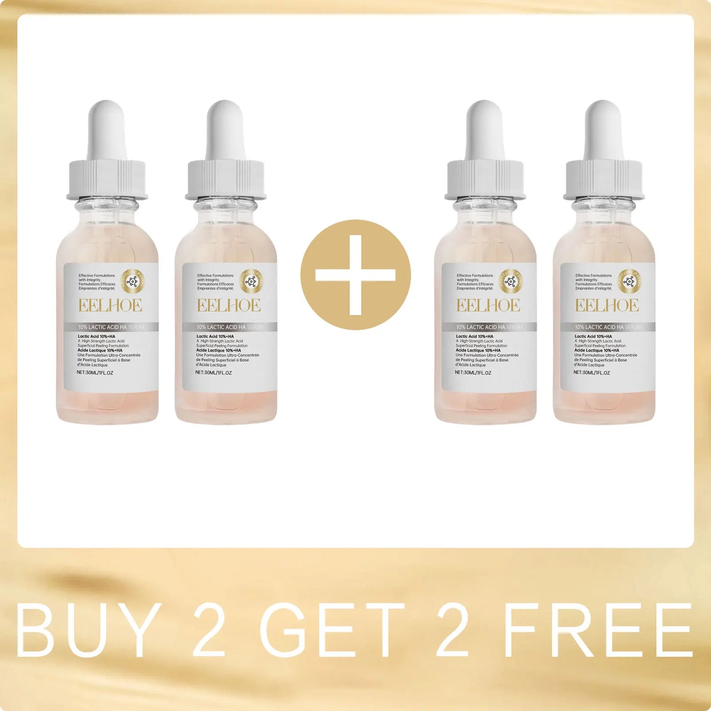 EELHOE 10% Sodium Hyaluronate Face Serum – Hydrate & Brighten