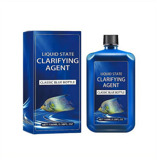 100ml Aquarium Water Clarifier | Multi-Enzyme Algae Control Aquarium Water Treatment Peaceful Pleasures Health and Wellness