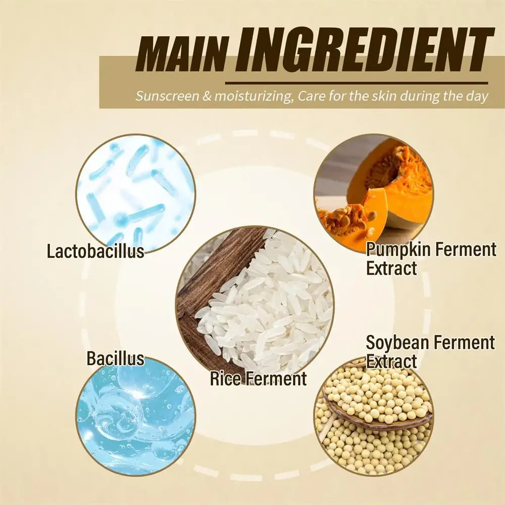 Moisturizing Rice Probiotic Sunscreen for Skin Protection Peaceful Pleasures Health and Wellness