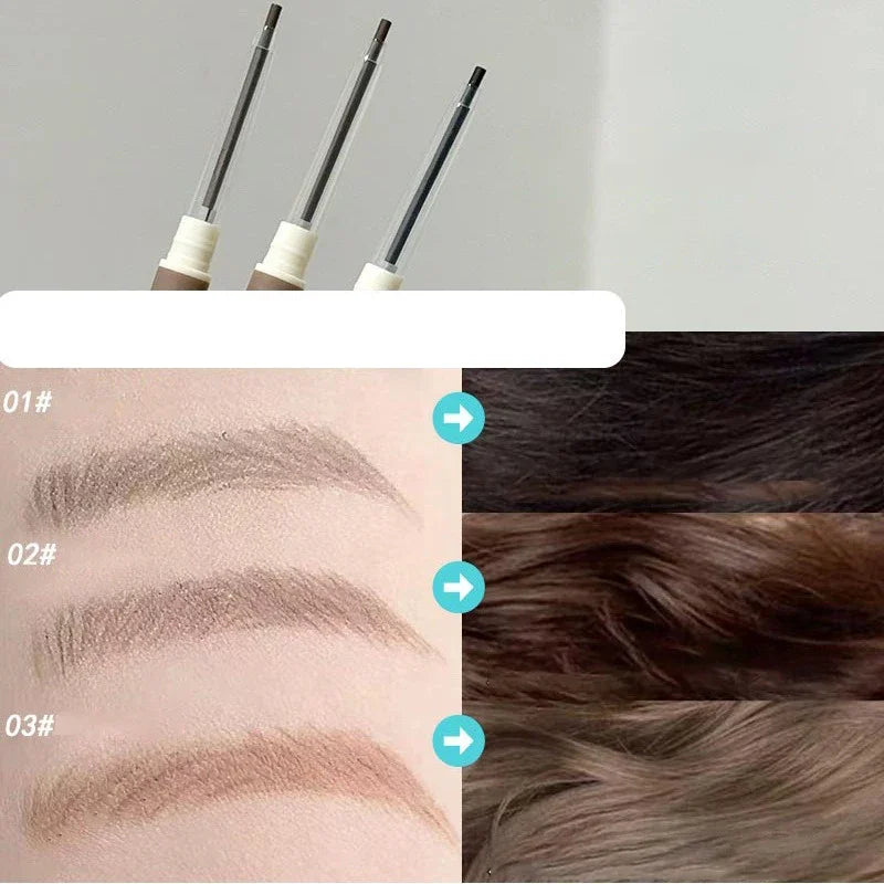 Waterproof Double-Ended Ultra Fine Eyebrow Pencil | Long Lasting