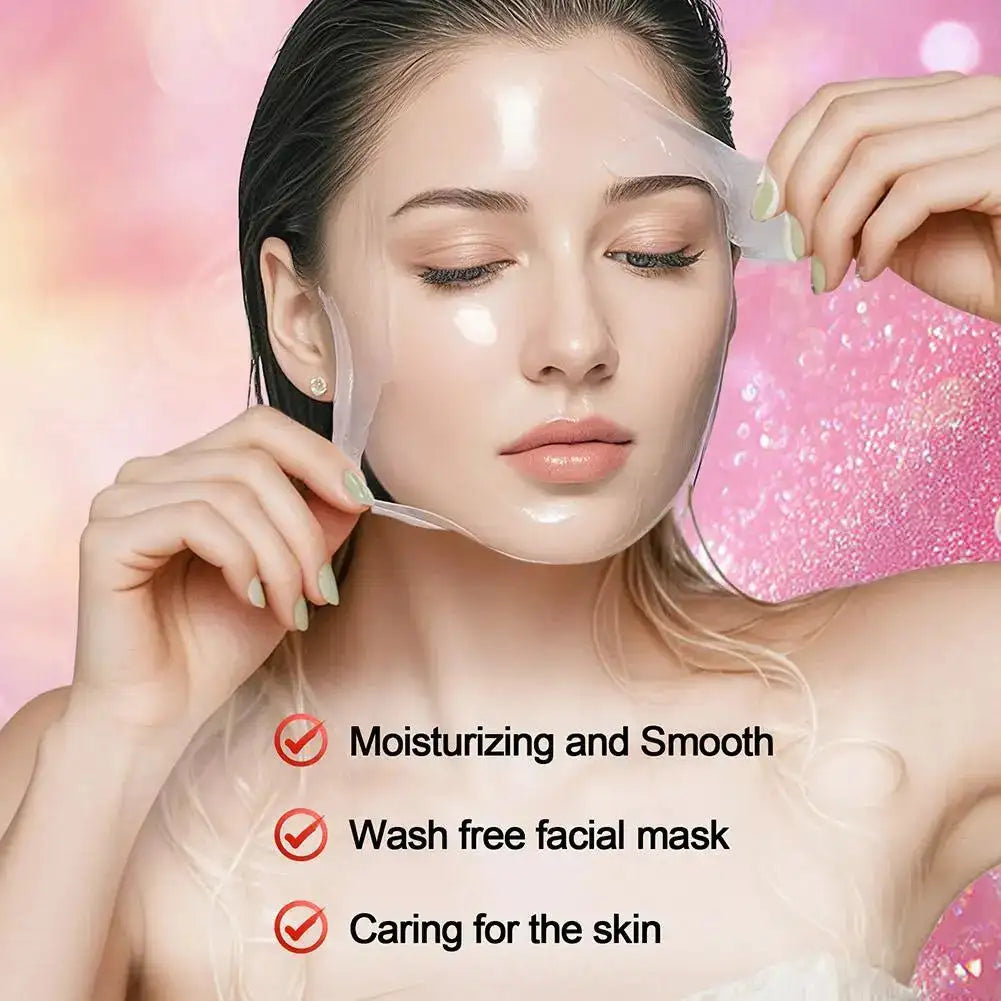 Collagen Peel-Off Night Mask – Firming & Hydrating Peaceful Pleasures Health and Wellness