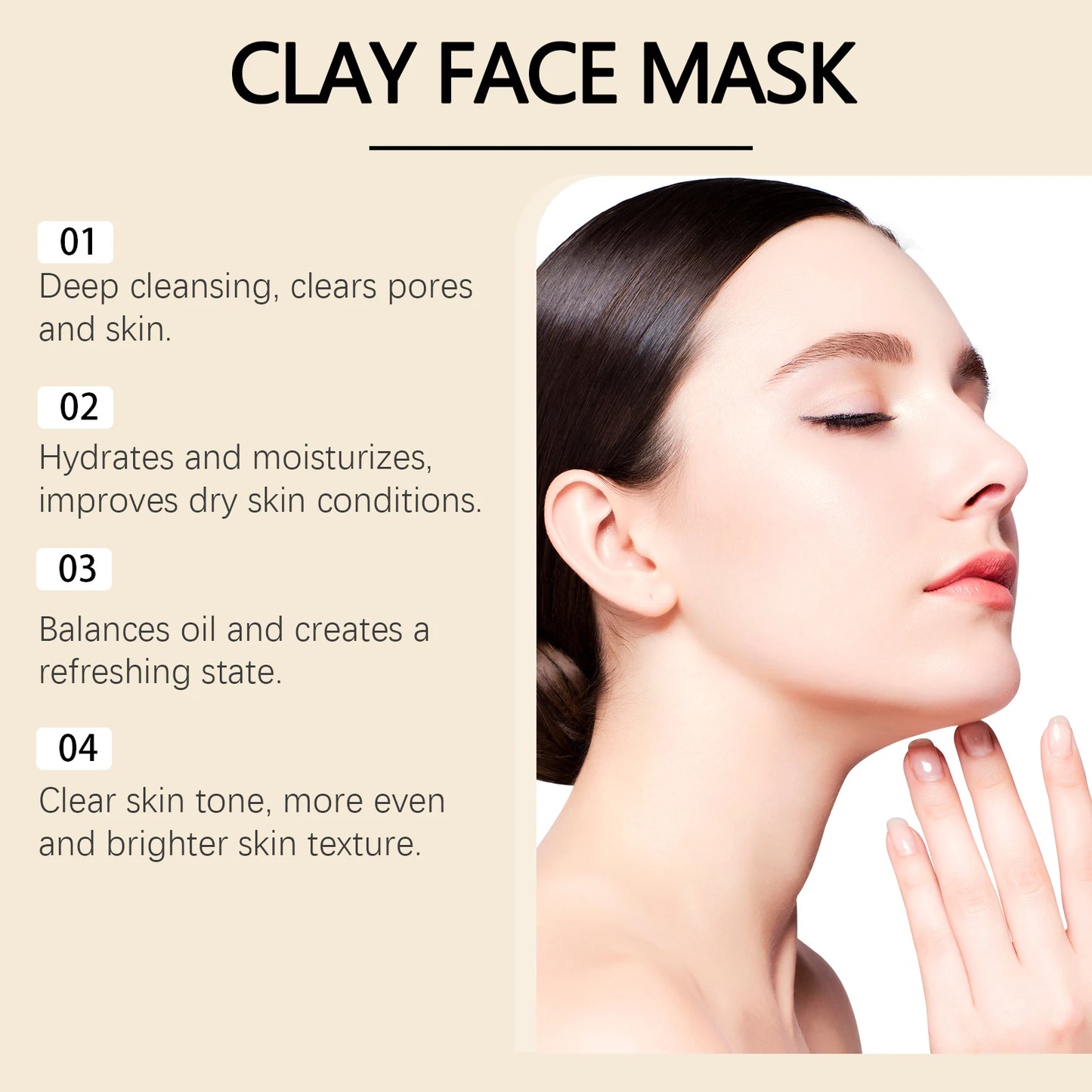 Vitamin C Turmeric Clay Mask – Pore Cleanse & Dark Spots