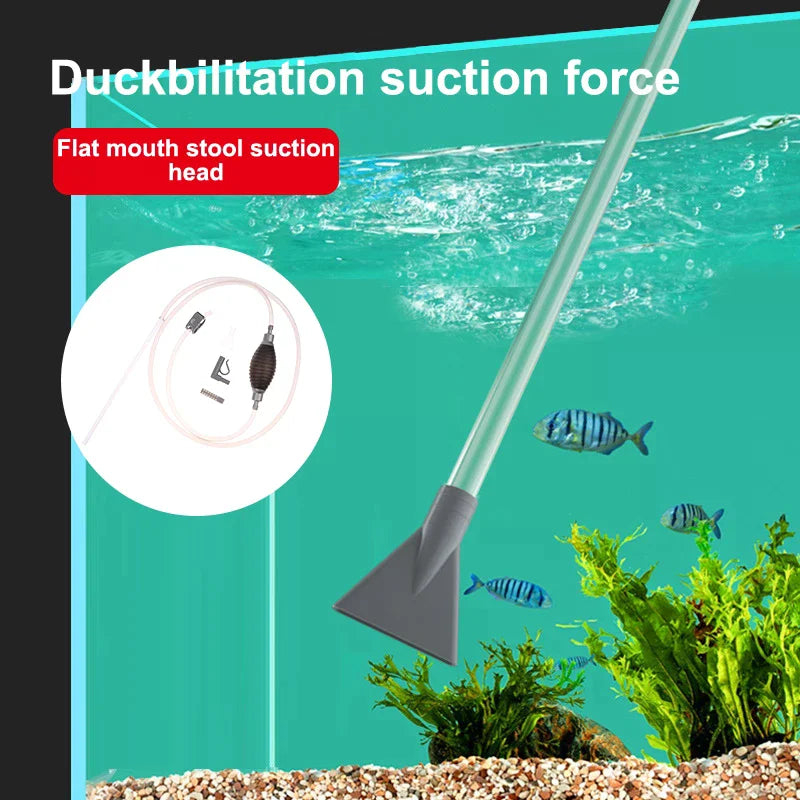 Aquarium Gravel Vacuum Siphon Pump & Water Changer Kit Aquarium Siphon Cleaner Peaceful Pleasures Health and Wellness