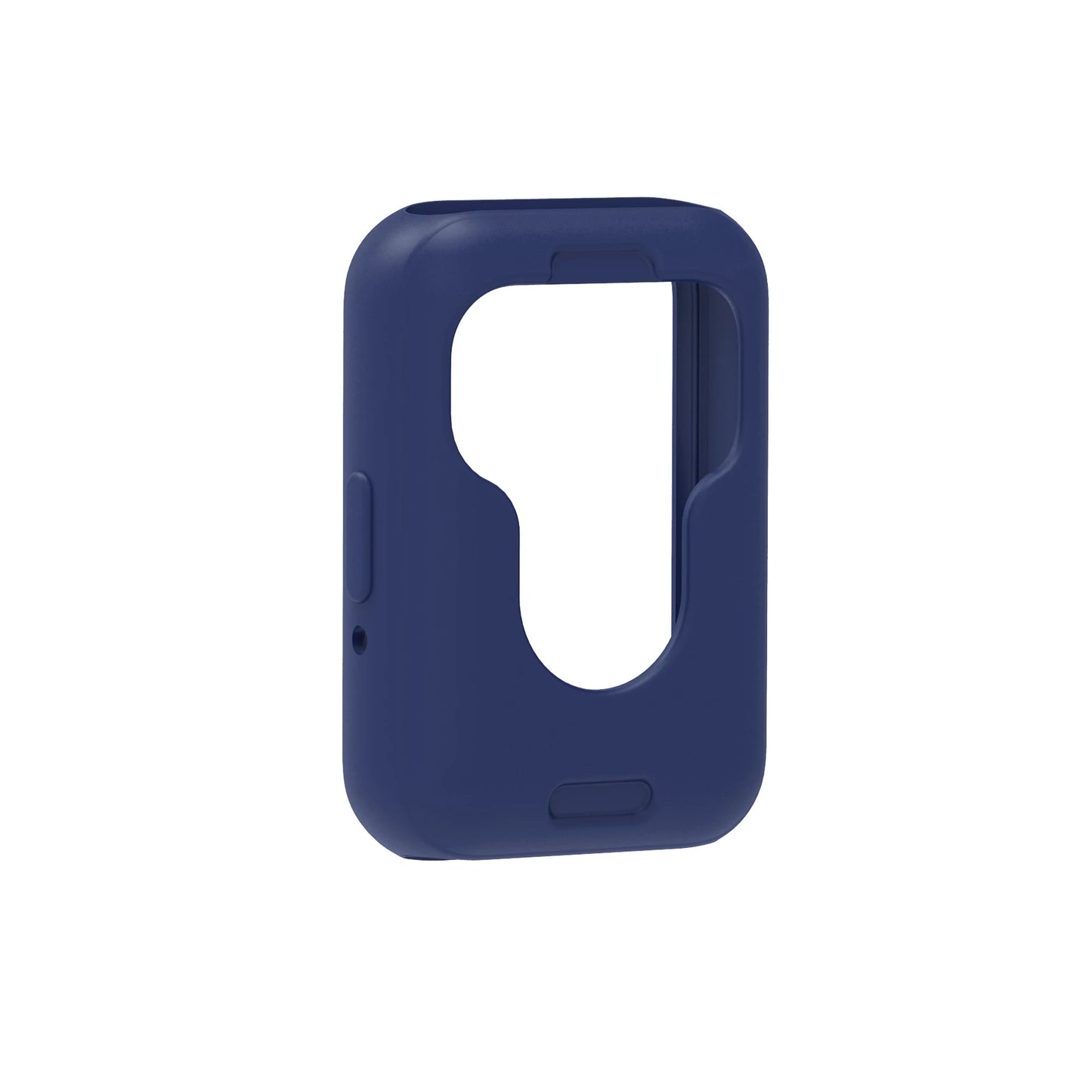 Silicone Strap & Case for Samsung Galaxy Fit 3 SM-R390 Peaceful Pleasures Health and Wellness Dark Blue Case