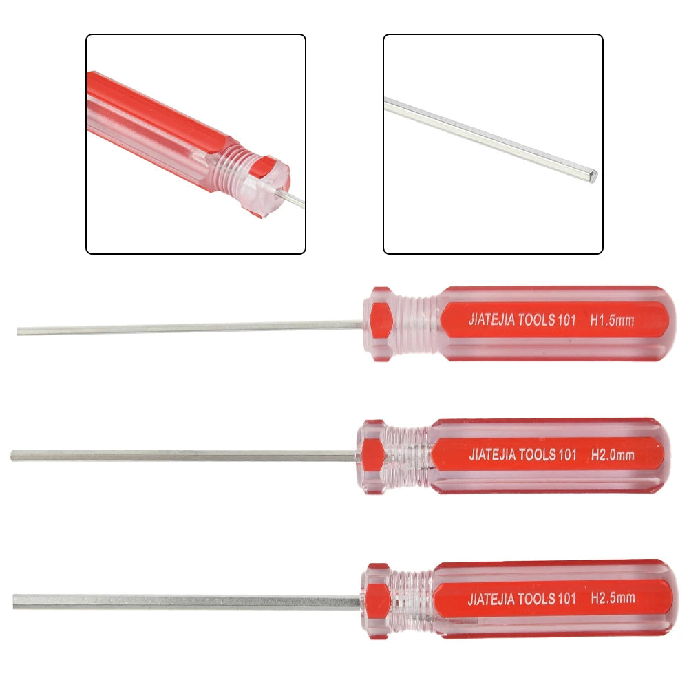 Hexagon Screwdriver Flat Head Hex Shank Magnetic Repairing