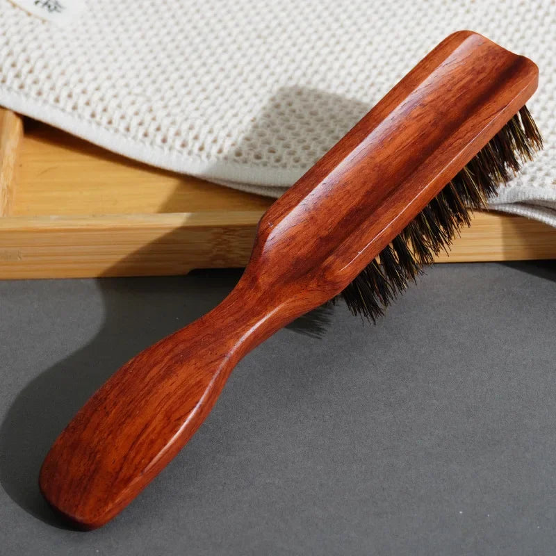 Boar Bristle Detangling Hair Brush – Curl Defining Comb