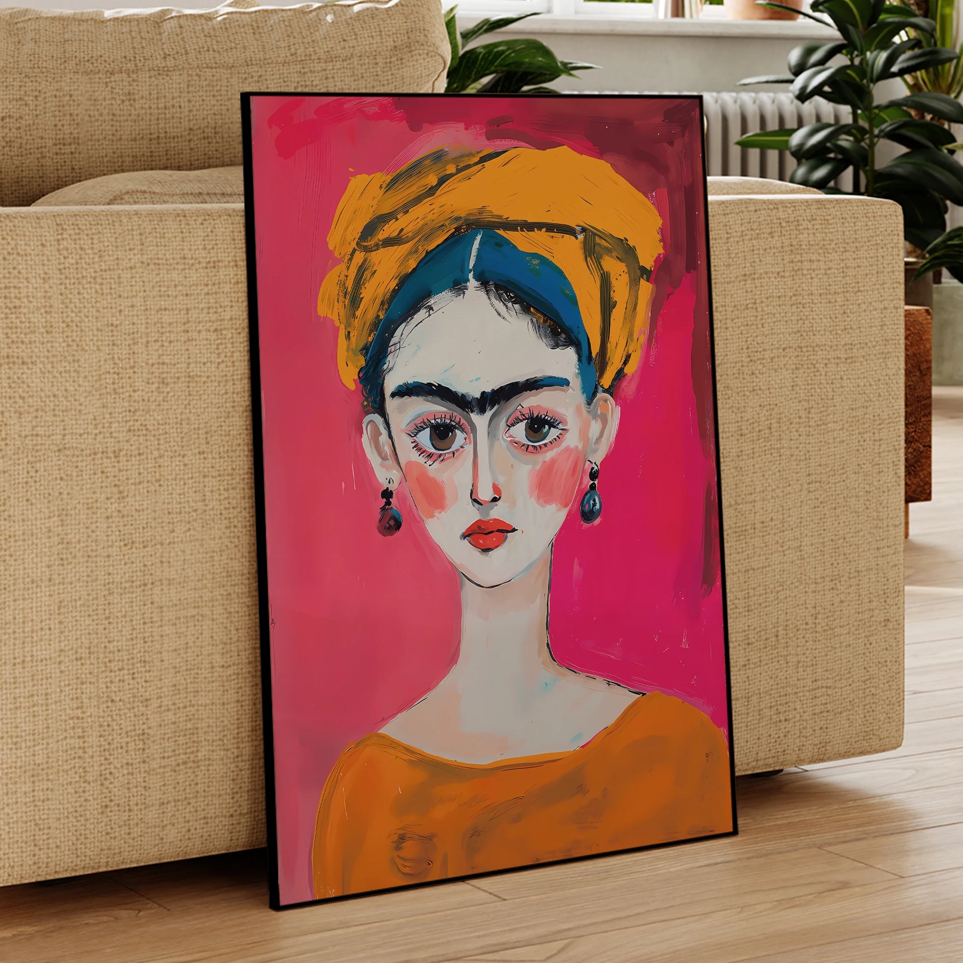 Modern Abstract Frida Bold Art It Is Full Of Energy Wall Art Prints Canvas Painting Poster Picture For Living Room Home Decor Peaceful Pleasures Health and Wellness
