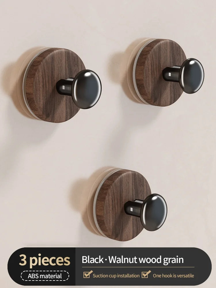 No-Drill Suction Cup Hooks – Kitchen & Bathroom Wall Hooks
