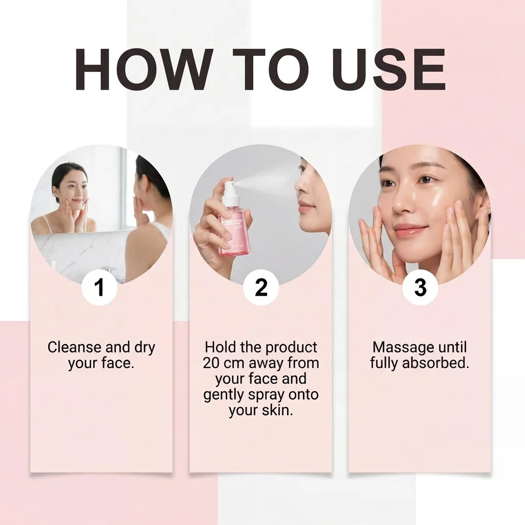 Collagen Peptide Jelly Essence Spray – Face Serum Mist