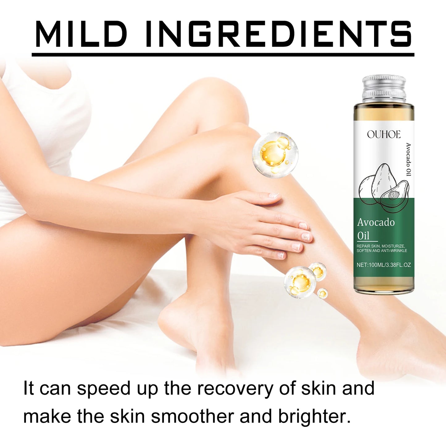 Pure Cold Pressed Moroccan Argan Oil – Skin, Hair, Nails 100ml