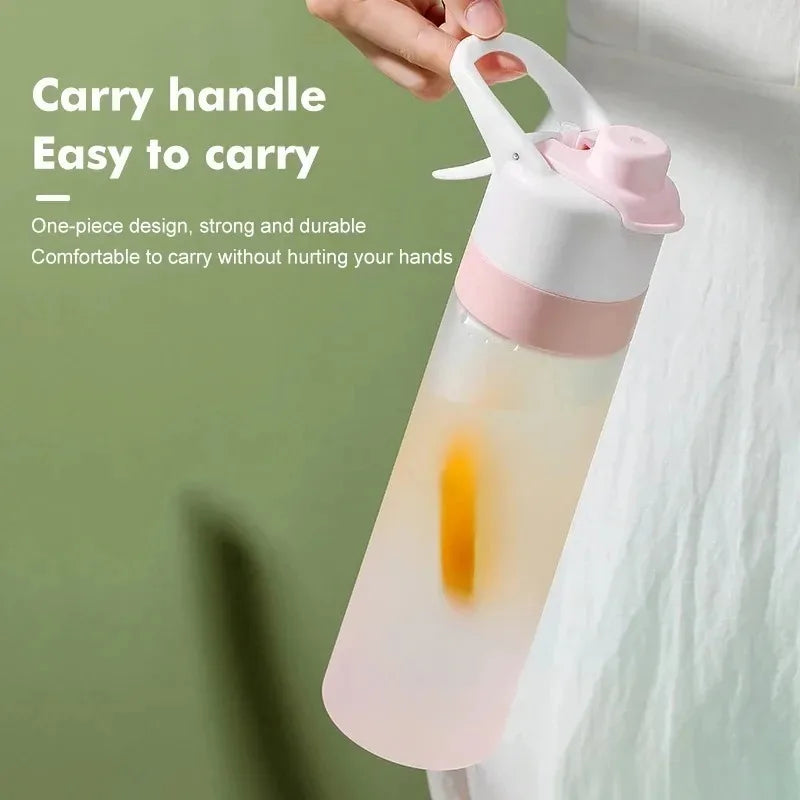 700ml BPA-Free Spray Water Bottle – Leakproof & Portable