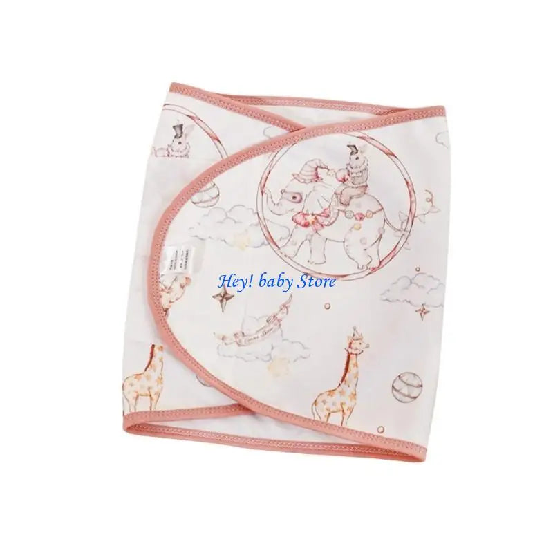 Newborn Baby Swaddle Blanket – Soft Cotton Wrap for Calm Sleep