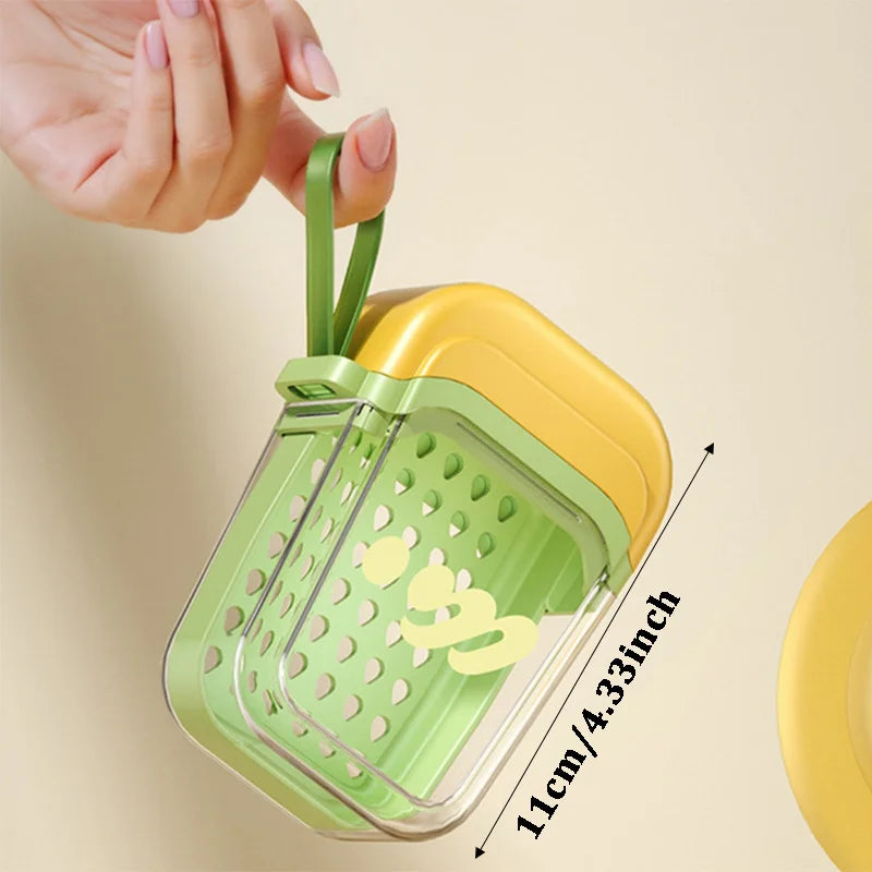 Leakproof Travel Soap Case with Lid | Camping & Gym Travel Soap Case Peaceful Pleasures Health and Wellness