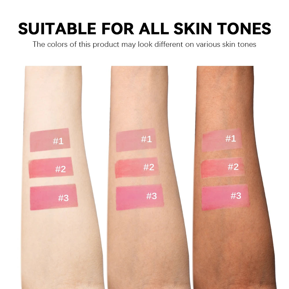 3 Colors Lip Stain Color Peel-Off Stick Set Long-lasting Waterproof Pink Liquid Lip Gloss No Fading And Non-stick Cup Lip Gloss Peaceful Pleasures Health and Wellness