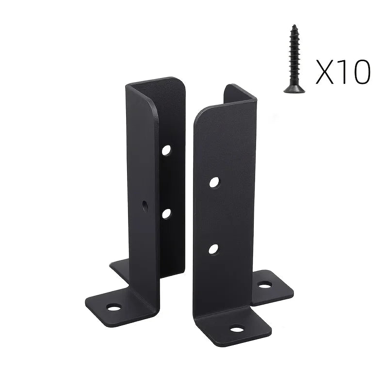 Adjustable Deck Post Anchor Bracke Heavy-duty Metal Support Wood