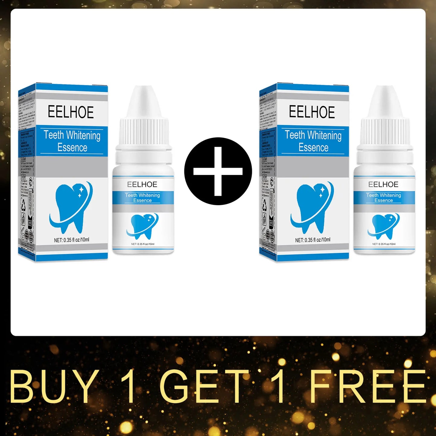 EELHOE Teeth Whitening Serum – Plaque & Stain Remover 10ml