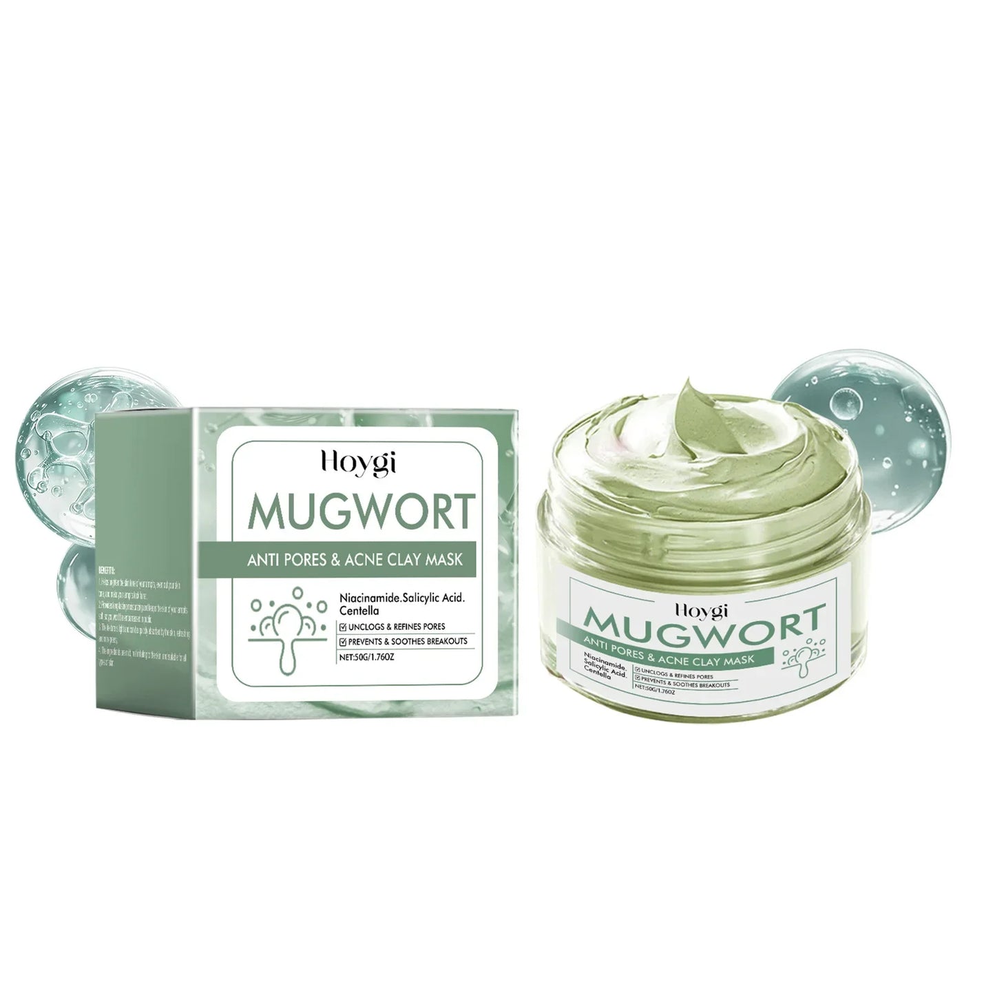 Deep Cleansing Clay Mud Mask – Pore Shrinking & Acne Care