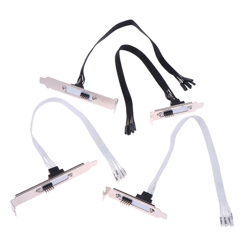 PCI Baffle External Power & Reset Button Extension Cable