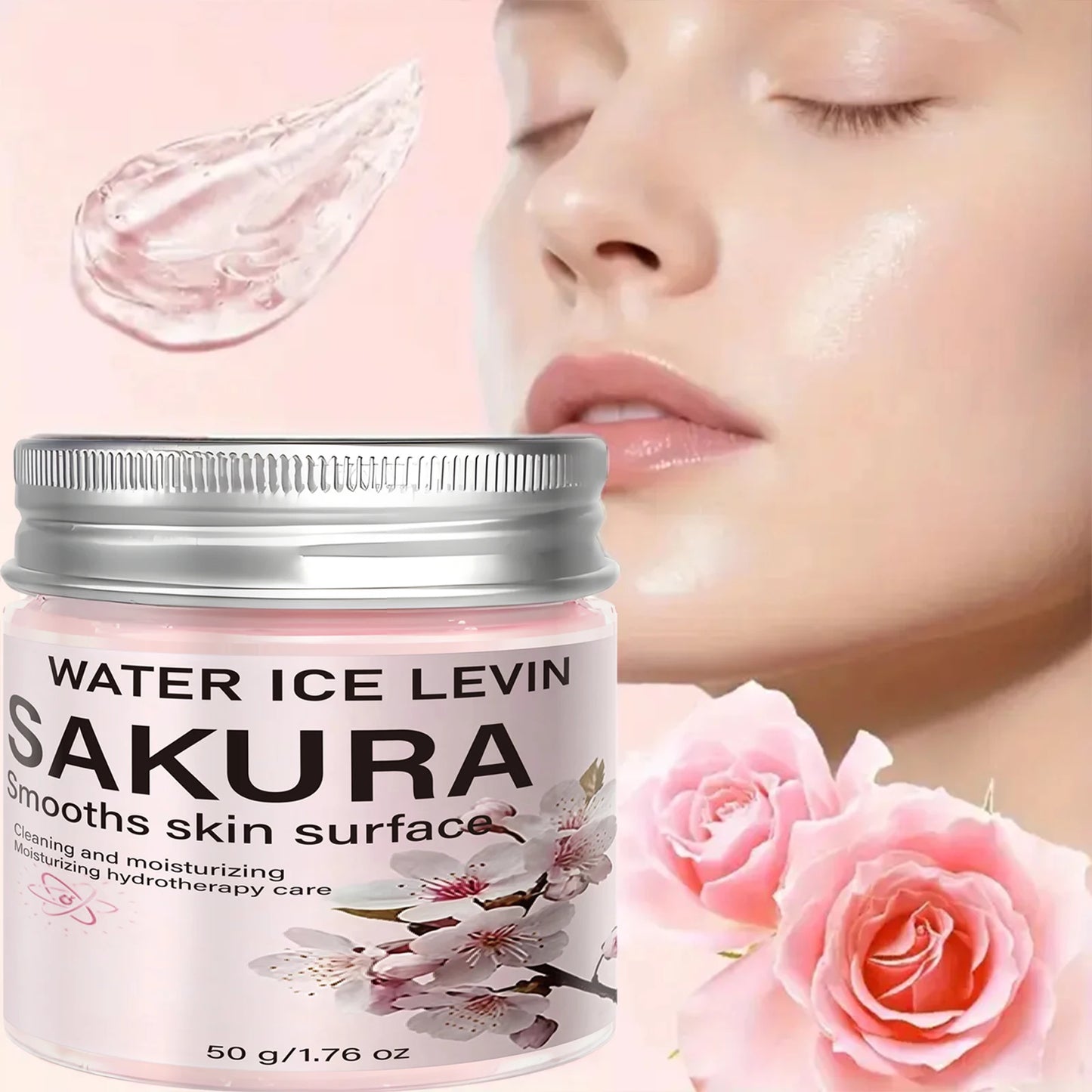 Sakura Face Mask – Collagen & Hyaluronic Acid Peel | 50g