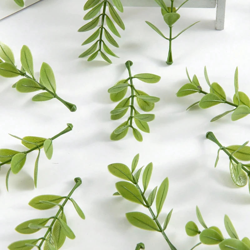 Artificial Leaf Picks 25/50pcs | Wedding Party DIY Decor