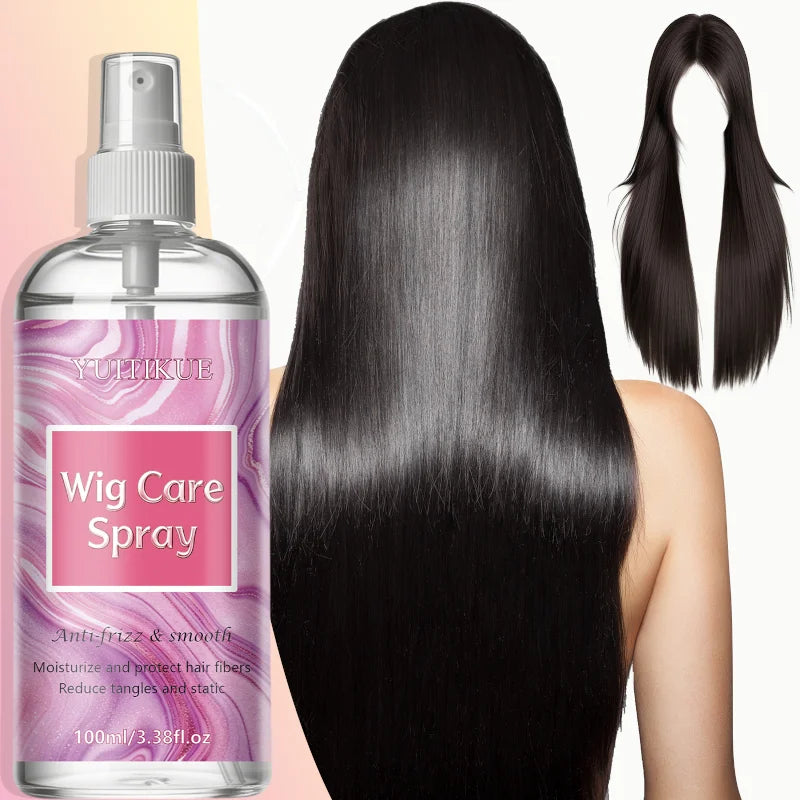 YUITIKUE Wig Care Spray – Anti-Frizz & Anti-Static 100ml