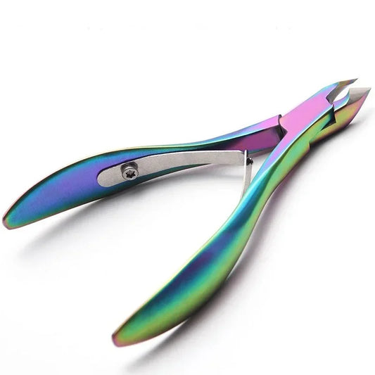 Ingrown Toenail Dead Skin Remover, Nail Cuticle Clipper, Edge Cutter, Scissor Plier, Manicure Pedicure Tool, Black Peaceful Pleasures Health and Wellness