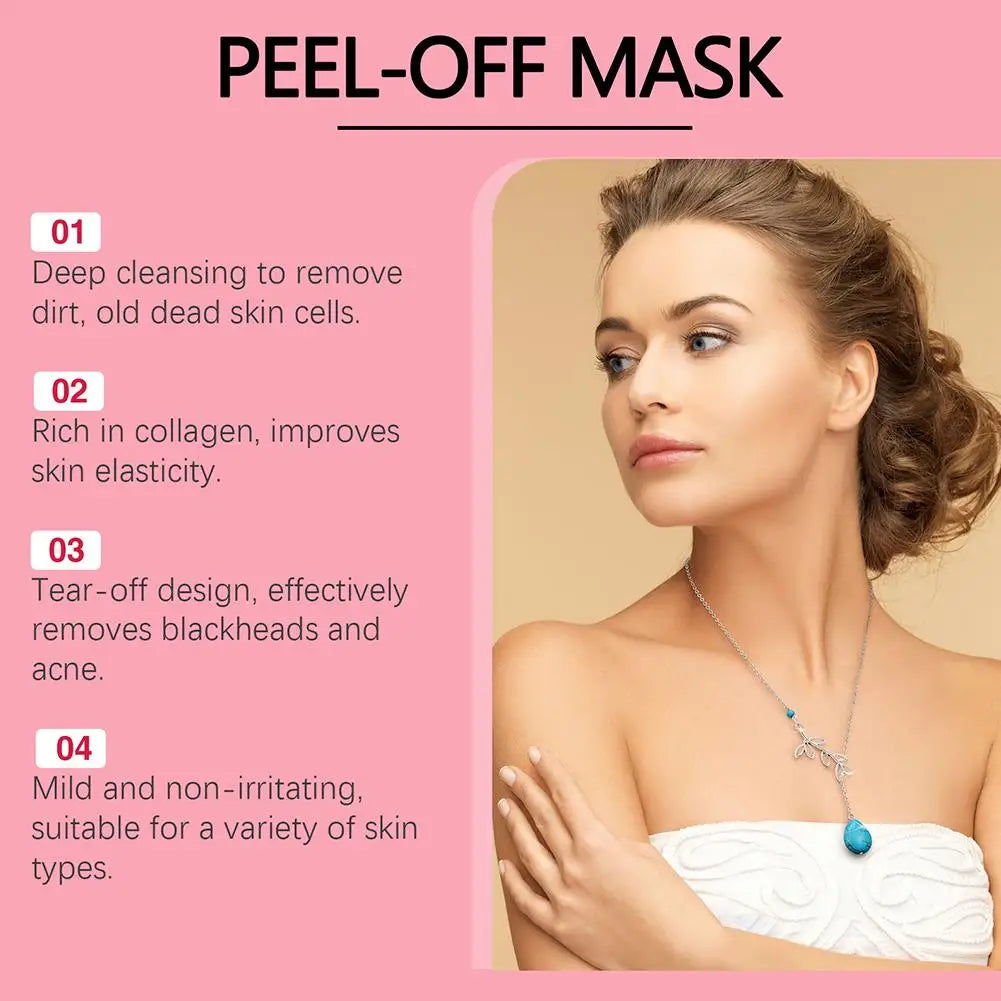 1/2PCs Moisturizing Collagen Night Wrapping Mask Elasticity Hydration Collagen Peel off Face Mask For Glowing Skin Face Care Peaceful Pleasures Health and Wellness