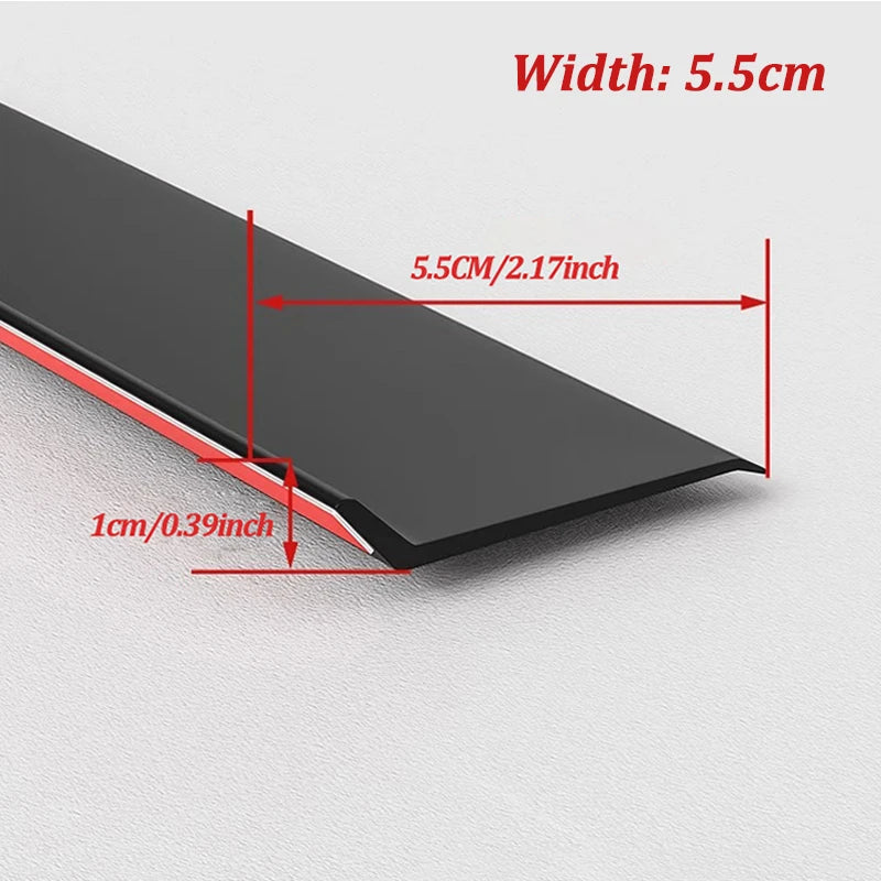 100cm Rubber Window Sealing Strip | Rain Weatherstrip & Draft Guard
