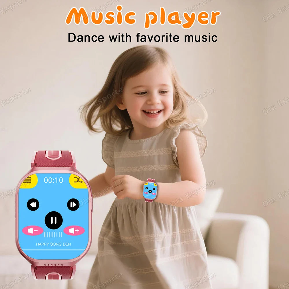 Kids Smartwatch 1.83" HD | 22 Games, Camera & Sleep Monitor – HT30