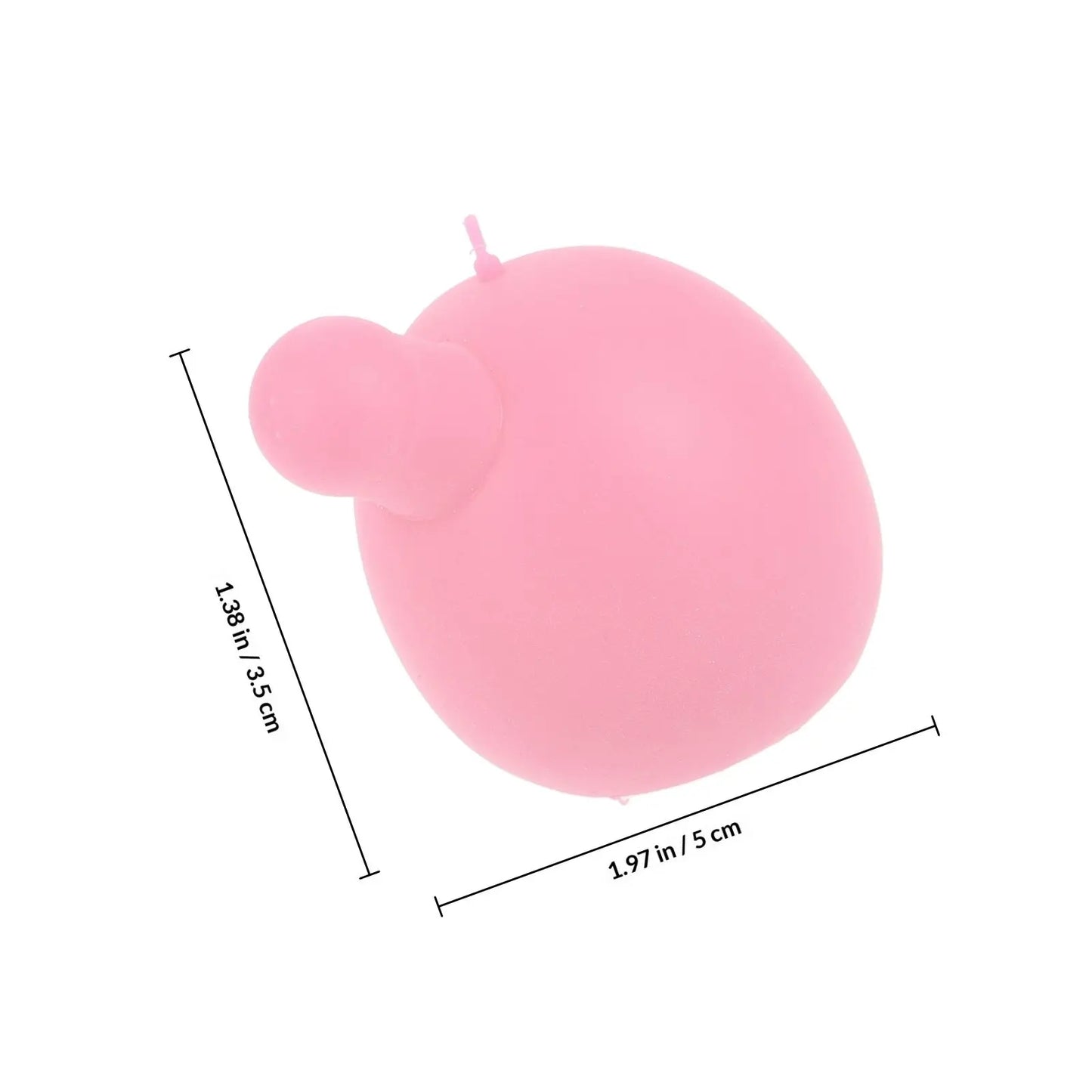 10Pcs Bubble Core PVC Squeeze Ball Insert Bubble Core Press Insert for Stress Relief DIY Crochet Sensory Accessories Peaceful Pleasures Health and Wellness Pink