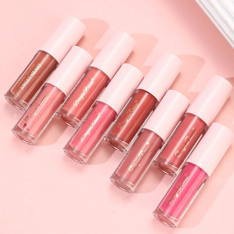 Dragon Ranee Velvet Matte Liquid Blush – 8 Shades Mini Blusher