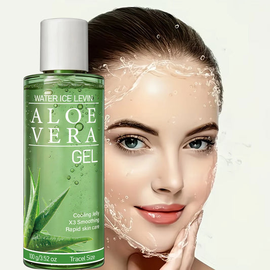 Pure Aloe Vera Gel with Hyaluronic Acid | Cooling Moisturizer Aloe Vera Gel Peaceful Pleasures Health and Wellness