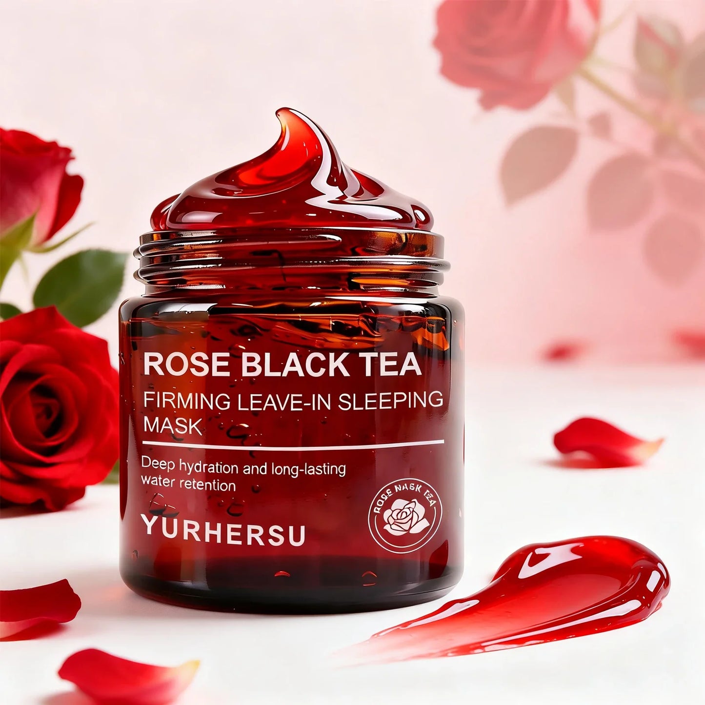 Rose Black Tea Overnight Sleeping Mask – Hydration & Glow