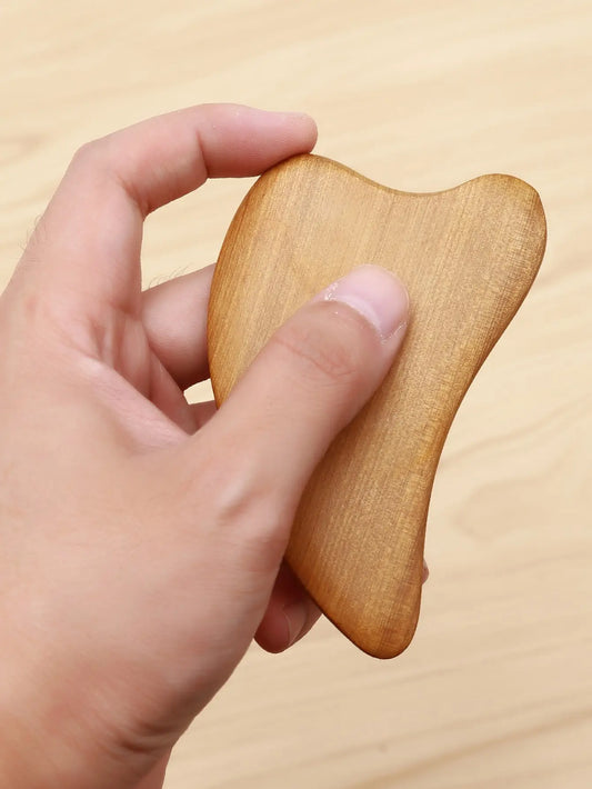 Wooden Gua Sha Facial Massage Board | At-Home Spa Tool Facial Massage Tool Peaceful Pleasures Health and Wellness