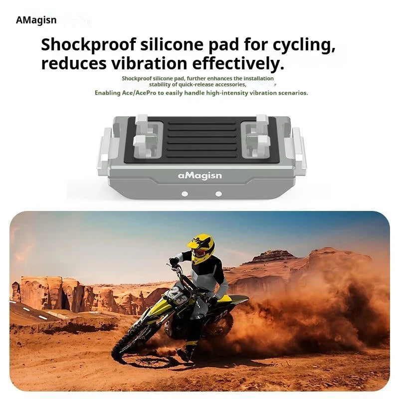Magnetic Quick Release Mount for Insta360 X5/Ace/Ace Pro