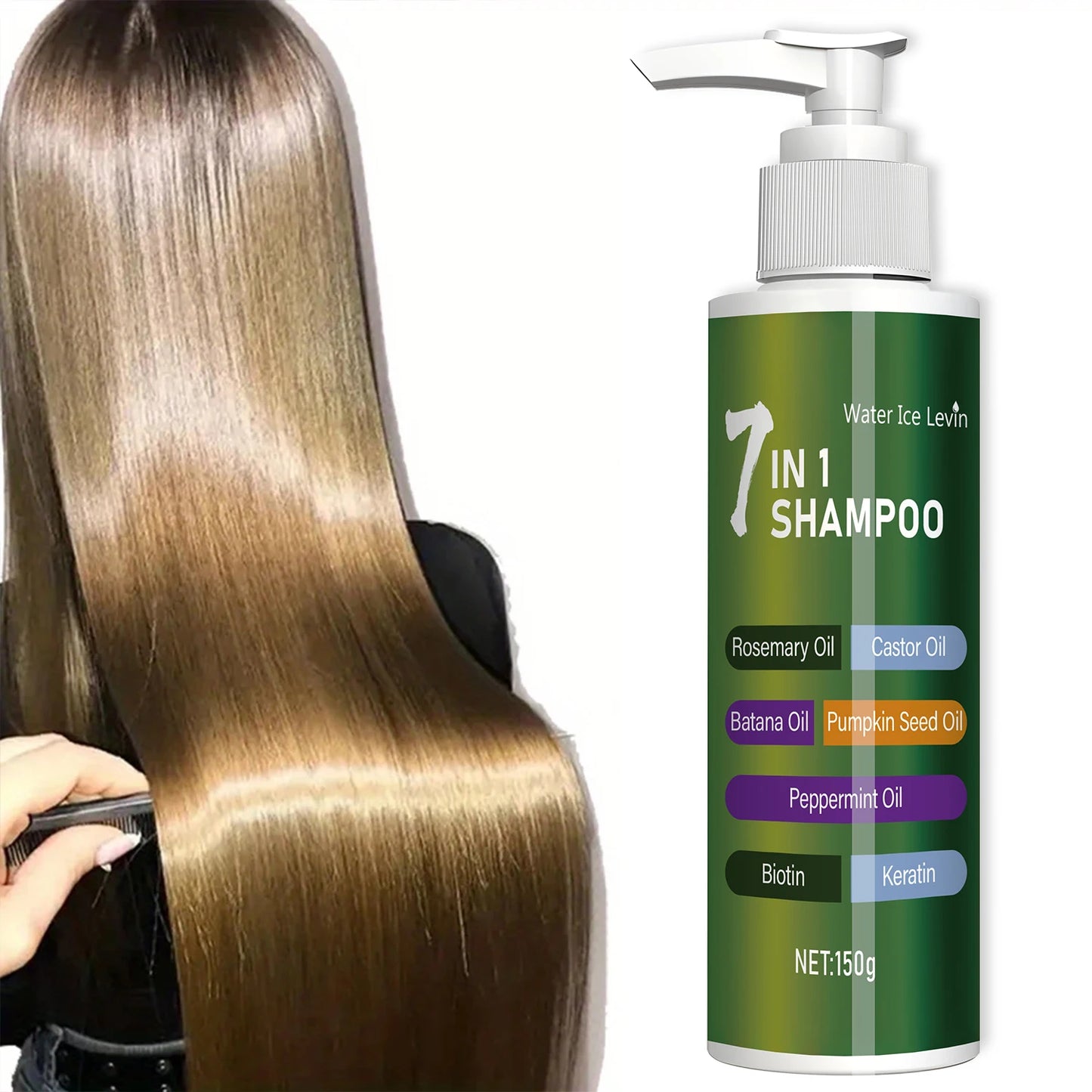 7-in-1 Biotin Keratin Shampoo – Volume, Strength & Scalp Care