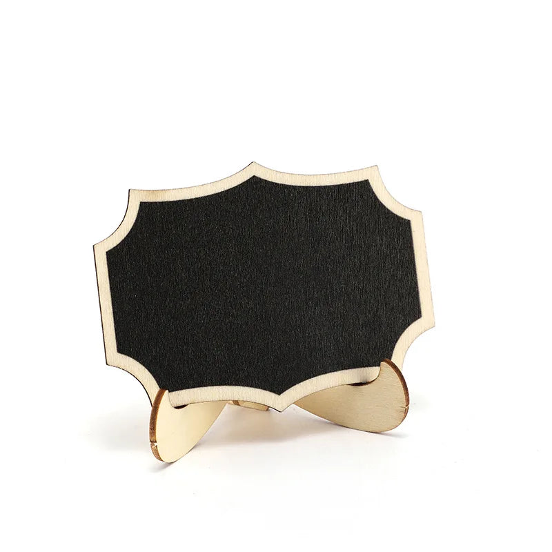 1pcs Mini Wooden Blackboard Universal Message Board Chalkboard Portable Wedding Party Decor Decorative Parts Home Decor Peaceful Pleasures Health and Wellness type4