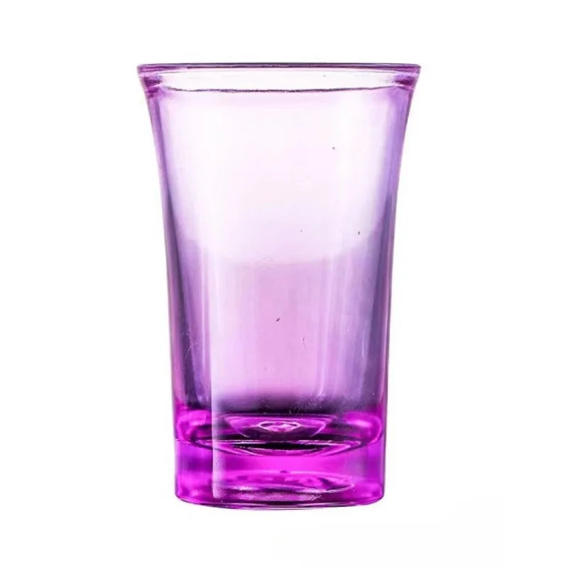 Multicolor Reusable Plastic Party Shot Glasses | Fun Cup Set