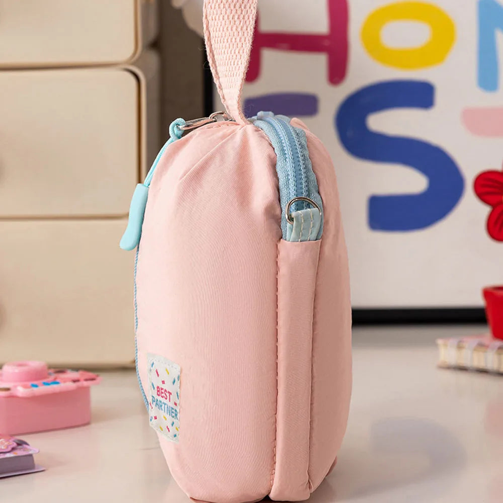 Macaron Mini Travel Bag – Portable Makeup & Cosmetics Organizer