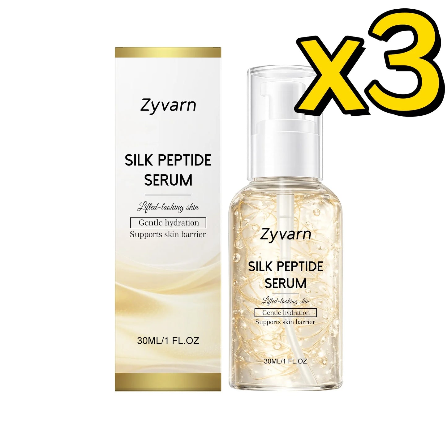 Copper Peptide Face Serum Anti Wrinkles Rejuvenate Skin Reduce Fine Lines Repair Skin Barrier Hydration Firming Facial Essence Peaceful Pleasures Health and Wellness 30ml Boxed x 3pcs