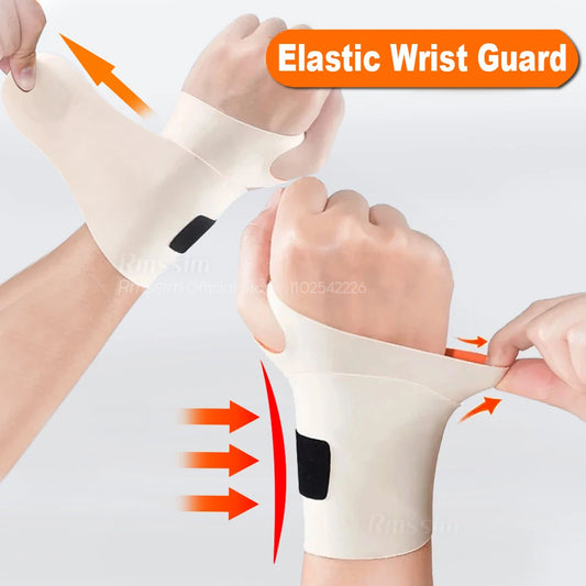 Elastic Wrist Guard Fitness Wristband Professional Splint Hand Brace Protector Band Arthritis Sprain Carpal Tunnel Tendon Sheath Peaceful Pleasures Health and Wellness