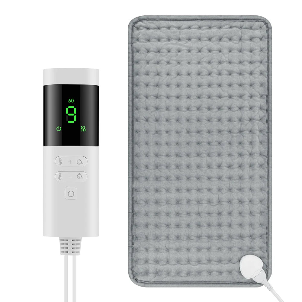 Electric Heating Pad for Period Cramps Winter Warm Blankets Office Camping Hand Waist Back Heat Pad 110V 220V Washable 60*30cm Peaceful Pleasures Health and Wellness as picture show UK