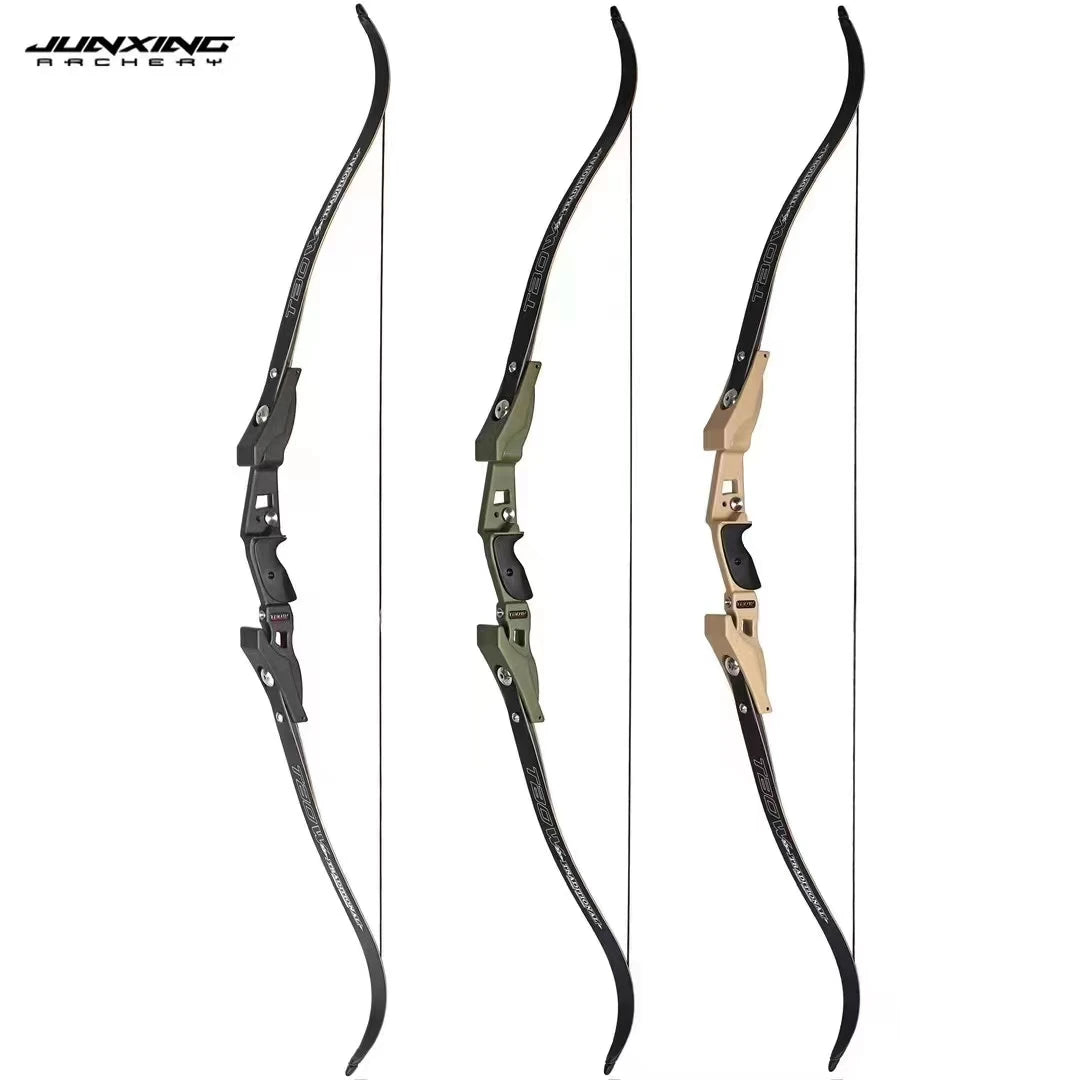 JUNXING B3 Recurve Bow 30lbs 60lbs Aluminum Alloy Right Handle